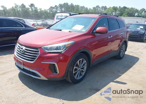 2017 Hyundai Santa Fe Se from USA, damaged, VIN KM8SMDHF2HU174200